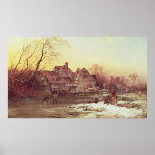 Winter Scene 2 Poster (Voorkant)