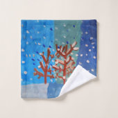 Winter Scene Bad Handdoek (Wasdoekje)