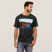 Winter Scene Columbia Gorge T-shirt (Voorkant volledig)