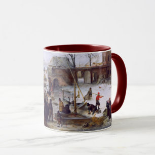 Winter Scene Fine Art kerstcadeau Mok