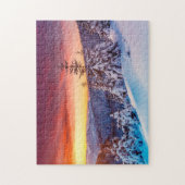 Winter Scene Game Puzzle Legpuzzel (Verticaal)