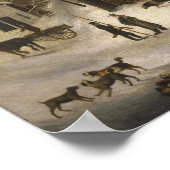 Winter Scene in Brooklyn Poster (Hoek)