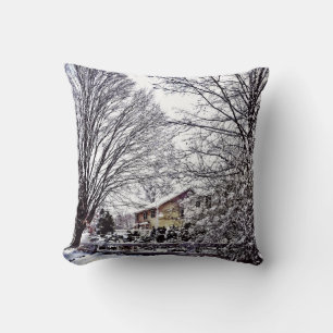 Winter Scene Kussen
