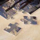 Winter Scene Legpuzzel (Zijkant)