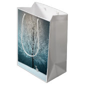 Winter Scene Medium Cadeauzakje (Achterkant Gekanteld)