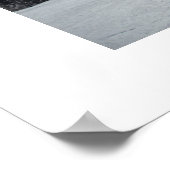 Winter Scene op Big White Poster (Hoek)