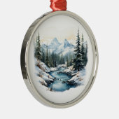 Winter Scene Ornament (Rechts)