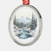 Winter Scene Ornament (Links)