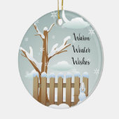 Winter Scene Ornament (Links)