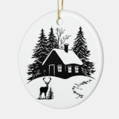 Winter Scene Ornament (Links)
