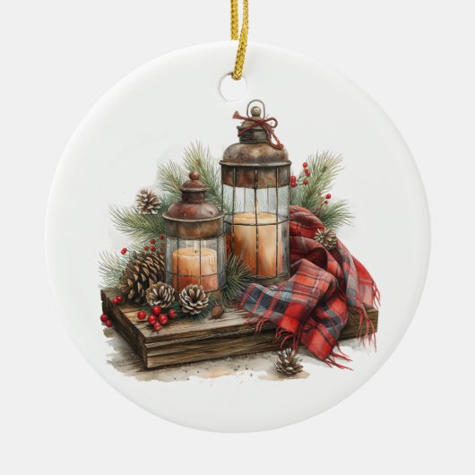 Winter Scene Ornament (Voorkant)