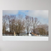 Winter Scene Poster (Voorkant)
