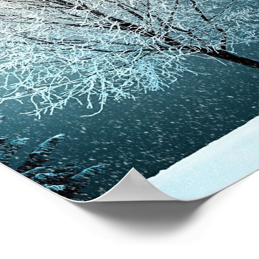 Winter Scene Poster (Hoek)