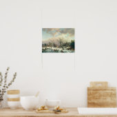 Winter Scene Poster (Keuken)