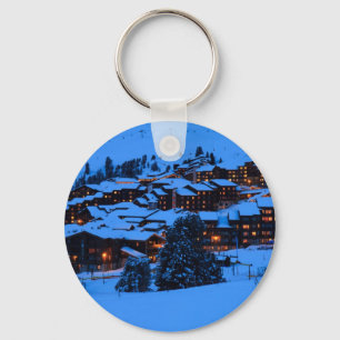 Winter Scene Sleutelhanger