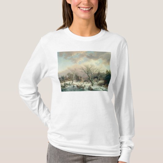 Winter Scene T-shirt (Voorkant)