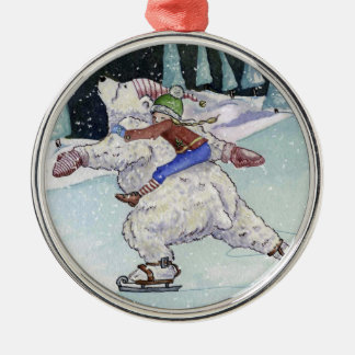 Winter Schaats Ornament