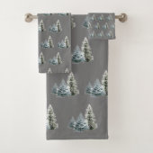 WINTER SCHERM BATH TOWEL SET BAD HANDDOEK (Insitu)