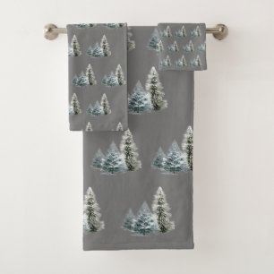 WINTER SCHERM BATH TOWEL SET BAD HANDDOEK