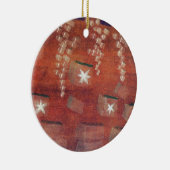 Winter, schilderij keramisch ornament (Rechts)