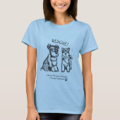 Winter Schnauzers - Basic T-Shirt (vrouwen) (Voorkant)