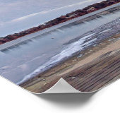 Winter Seashore Cape Cod Poster (Coin)