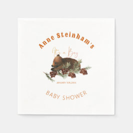 Winter Seizoen Eenvoudige Baby Beer Douche Servet