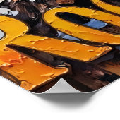 Winter Serenade: Lion's Glacier Grind Poster (Hoek)