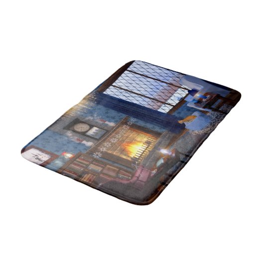 Winter Serenity Bathmat Badmat (Gekanteld)