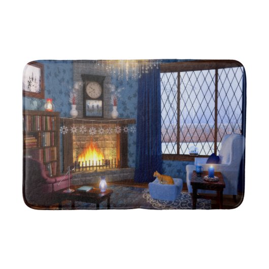 Winter Serenity Bathmat Badmat (Voorkant)