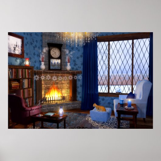 Winter Serenity Print (Voorkant)