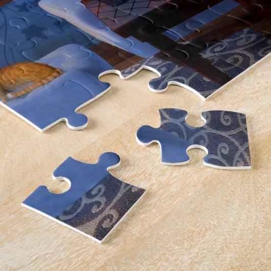 Winter Serenity Puzzle Legpuzzel (Zijkant)