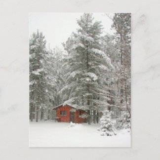 Winter Shed Briefkaart