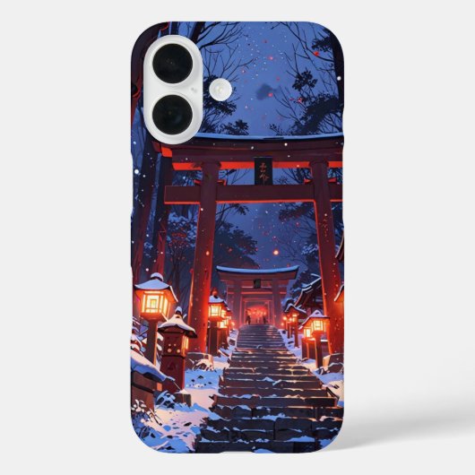 Winter Shrine Glow Case-Mate iPhone Case (Achterkant)