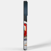 Winter Siberische Husky Caravan Kerstavontuur Case-Mate iPhone Case (Achterkant / Rechts)