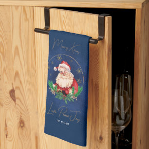 Winter Sinterklaas Elegant Vrolijk Kerstfeest Theedoek