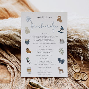 Winter Ski Resort Bachelorette Weekend