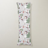 Winter Skiën Mountain Skigebieden Landschap Lichaamskussen (Voorkant Verticaal)