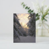 Winter Sky Briefkaart (Staand voorkant)