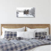 Winter Sleigh Ride Wrapped Canvas (Insitu (Slaapkamer))