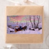 Winter Sleigh - Shrovetide Holiday Etiket (Insitu)