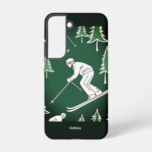 Winter Slopes Galaxy Premium Hoesje Samsung Galaxy Hoesje