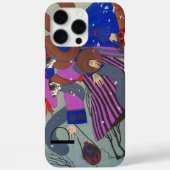 WINTER SNEE MODE MONOGRAM Case-Mate iPhone CASE (Achterkant)