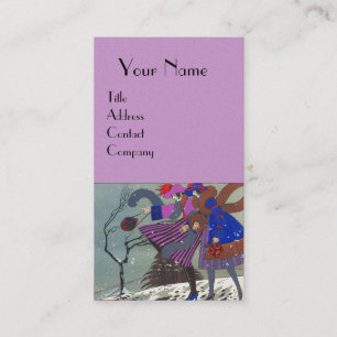 WINTER SNEEUW/BEAUTY MODE COSTUME DESIGNER VISITEKAARTJE