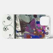 WINTER SNEEUW EN SWIRLS/MODE COSTUME DESIGNER Case-Mate iPhone CASE (Achterkant (horizontaal))