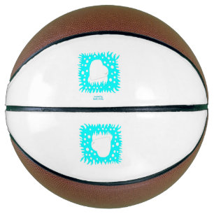 Winter Sneeuw Hart Basketbal