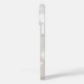 Winter Sneeuw sprankelend zwart en wit Case-Mate iPhone Case (Achterkant / Links)