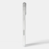 Winter Sneeuw sprankelend zwart en wit Case-Mate iPhone Case (Achterkant / Rechts)