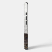 Winter Sneeuw Stroom Strepen Case-Mate iPhone Case (Achterkant / Links)