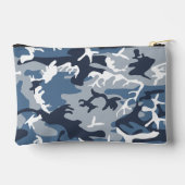 Winter Sneeuwblauwe Camouflage, Militair, Leger Etui (Achterkant)